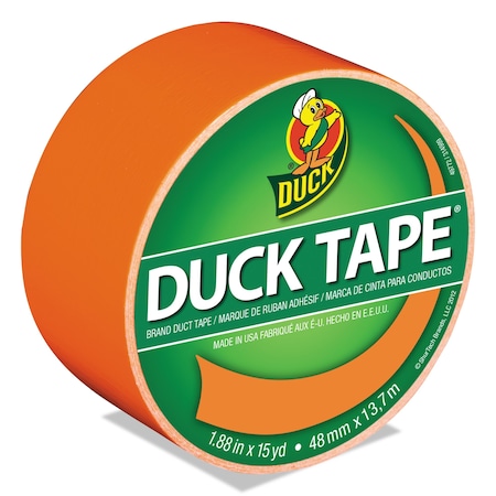 Duck Brand Duct Tape, 1.88 in.x15 yd., Orange 868090